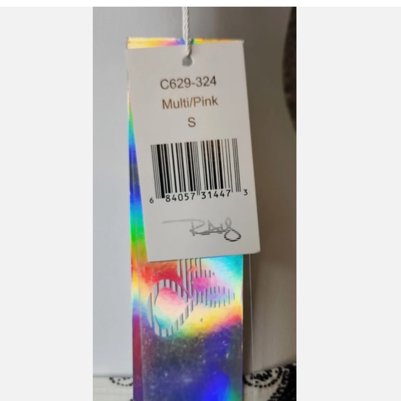 NWT Ray String Bikini Multicolor Floral Boho Print Junior's Small - Picture 7 of 7